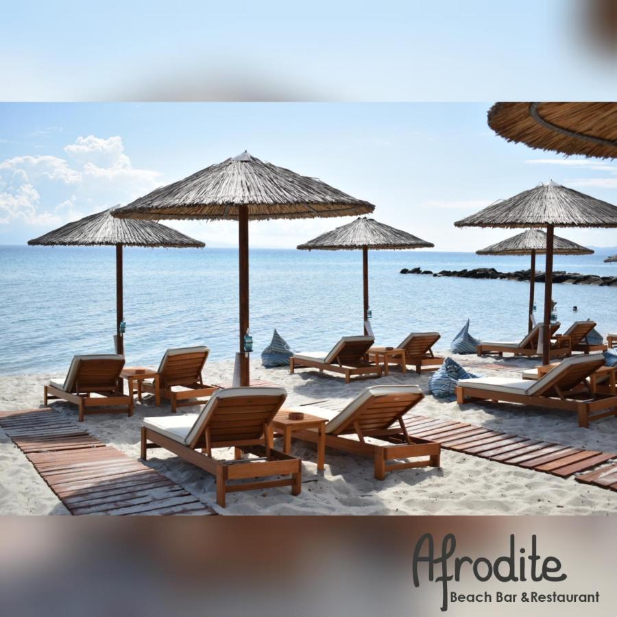 Kallithea  Afrodite Seaside Rooms מראה חיצוני תמונה