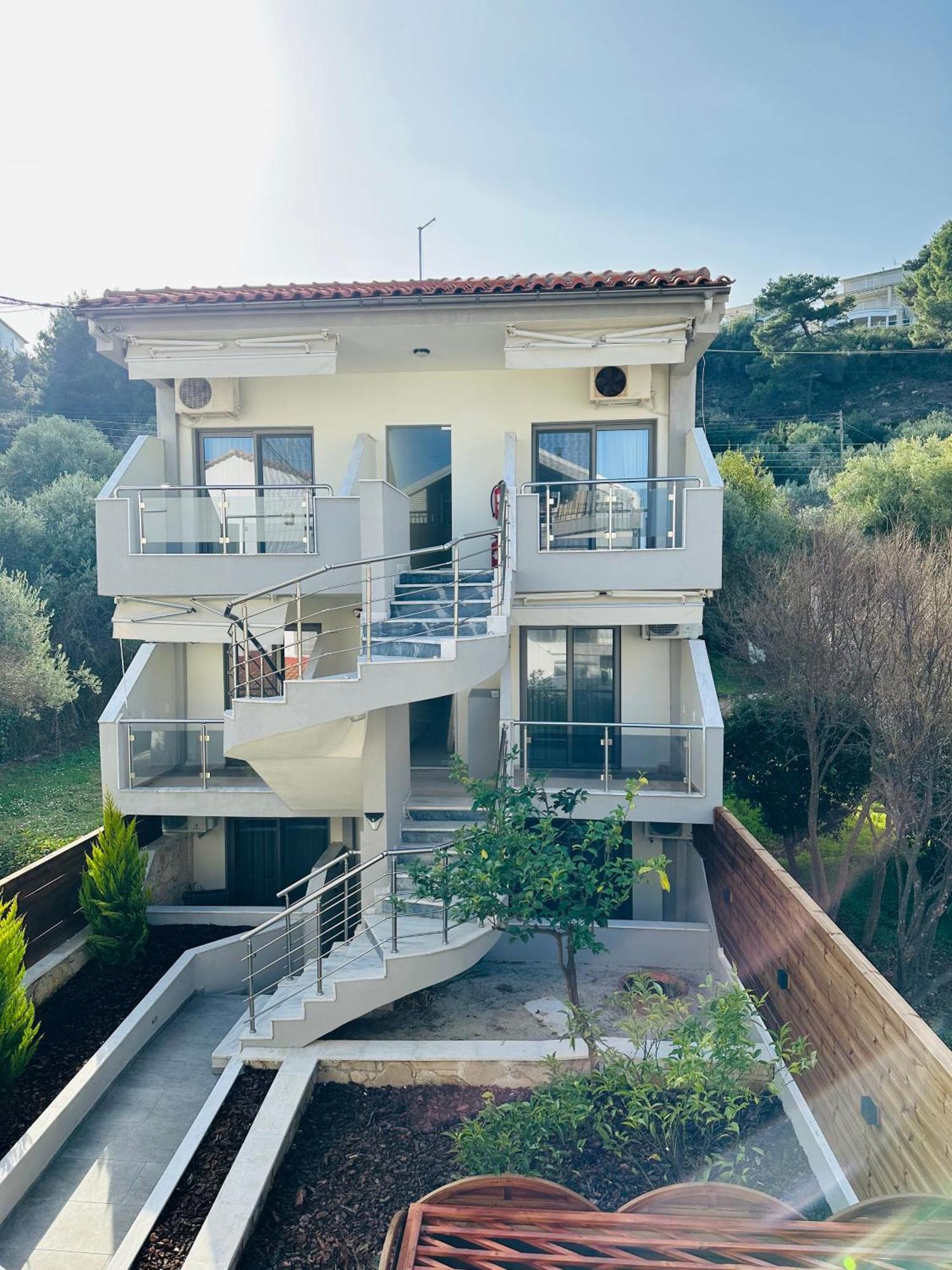 Kallithea  Afrodite Seaside Rooms מראה חיצוני תמונה